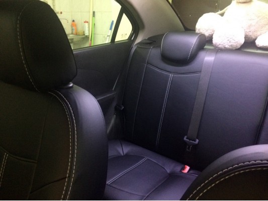 Авточехлы на Chevrolet Aveo