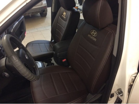 Авточехлы на Hyundai Santa Fe