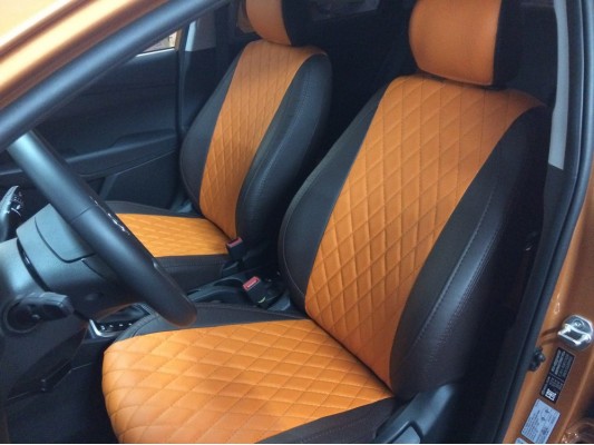 Авточехлы на Hyundai Solaris 2