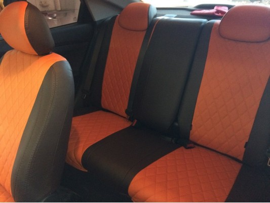 Авточехлы на Hyundai Solaris 2