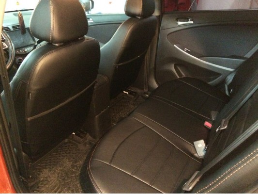Авточехлы на Hyundai Solaris