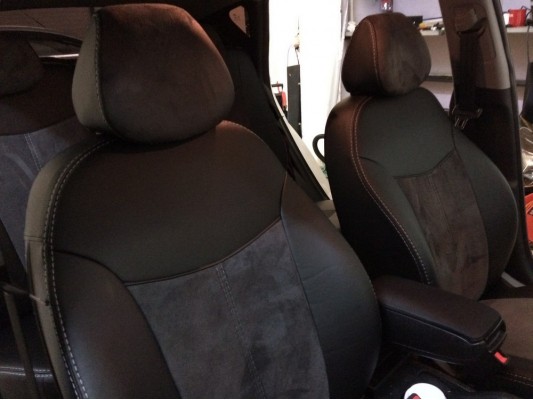 Авточехлы на Hyundai Solaris