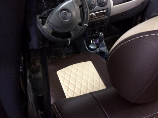 Авточехлы на Renault Logan