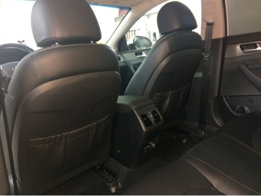 Каркасные авточехлы на Hyundai Sonata 7