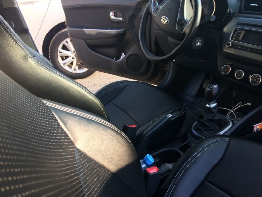 Каркасные авточехлы на KIA Rio 3