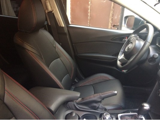 Каркасные авточехлы на Mazda 3 BM