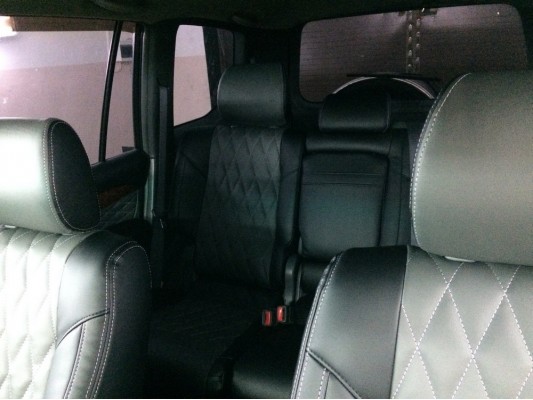 Каркасные авточехлы на Toyota Land Cruiser Prado 120